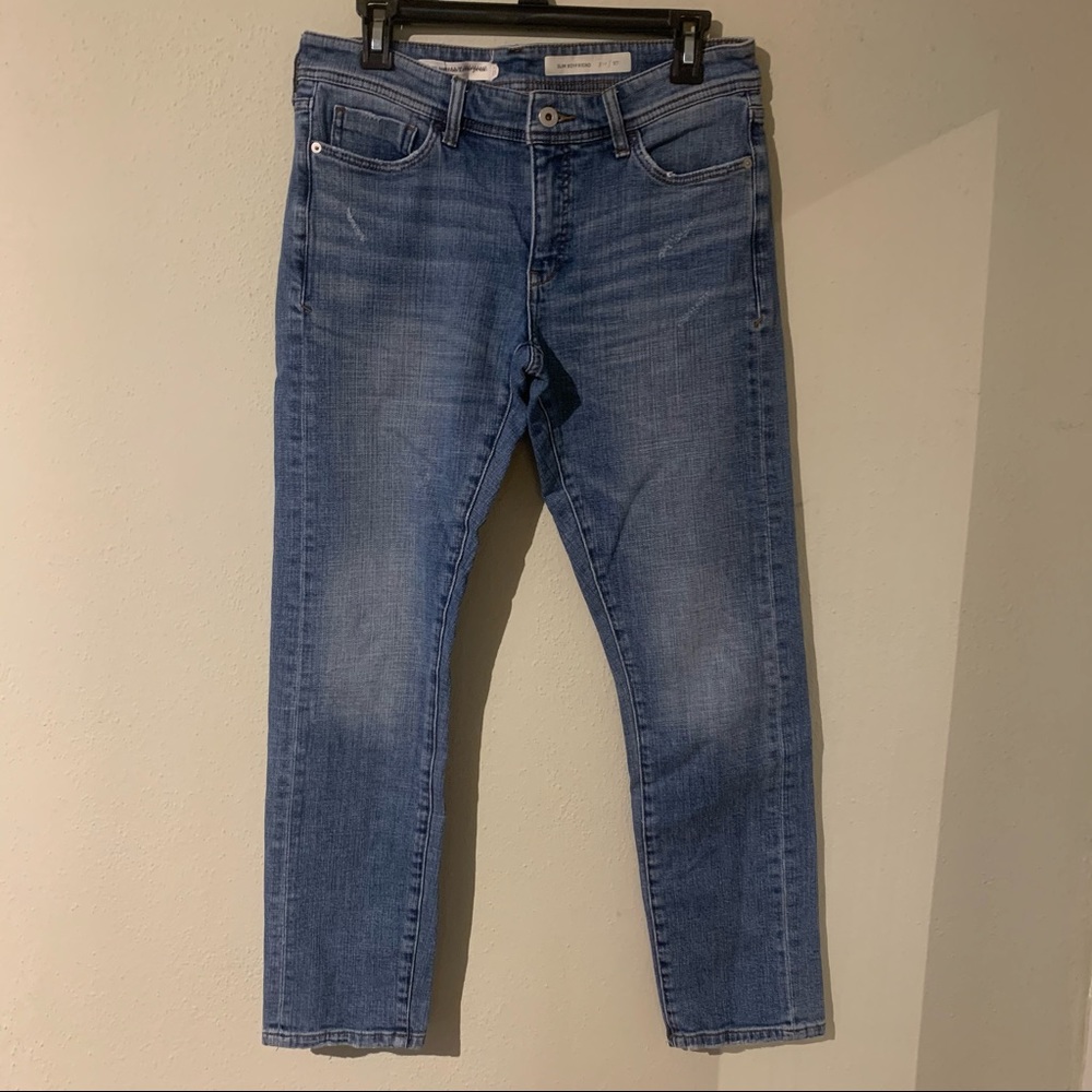 Anthropologie Pilcro Slim Boyfriend Jeans